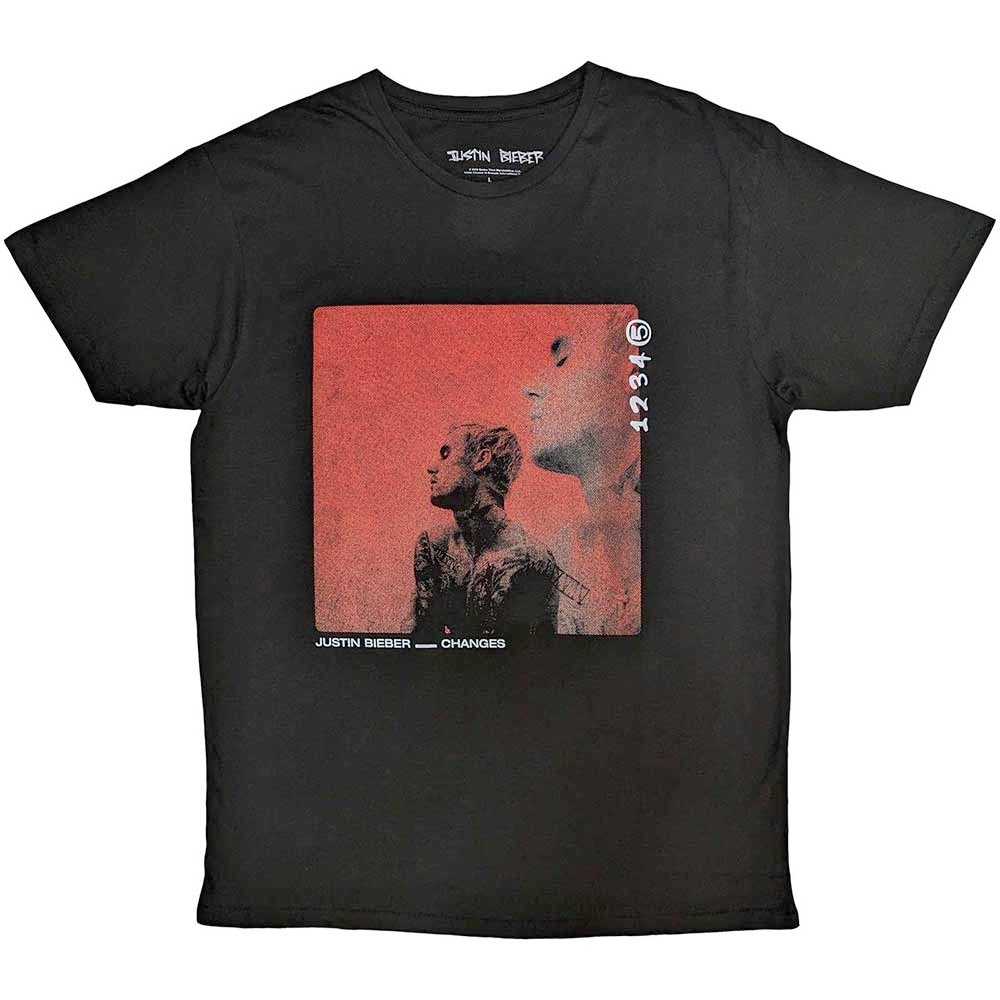 Justin Bieber - Changes Heren Tshirt - Zwart